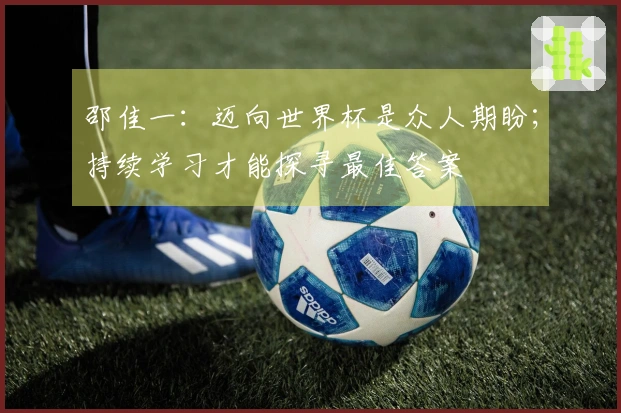 邵佳一：迈向世界杯是众人期盼；持续学习才能探寻最佳答案